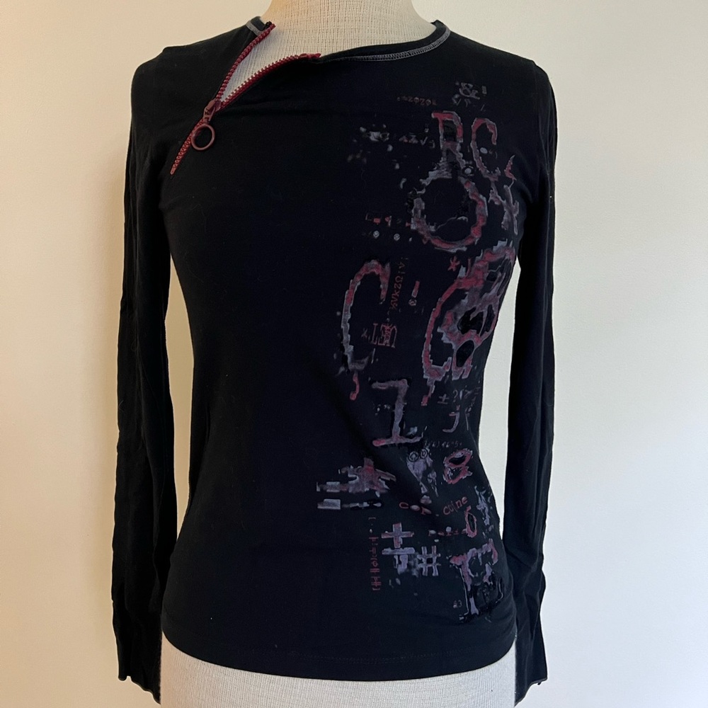 Long Sleeve Cop.Copine Blouse